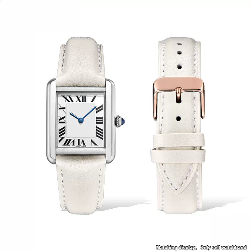 Men'S Accessories Cartier - Correa de reloj de cuero genuino
