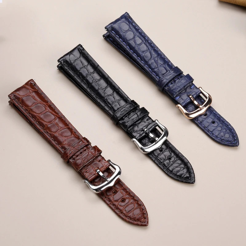 Correa de reloj de cuero genui - Men'S Accessories Cartier reseña y precio