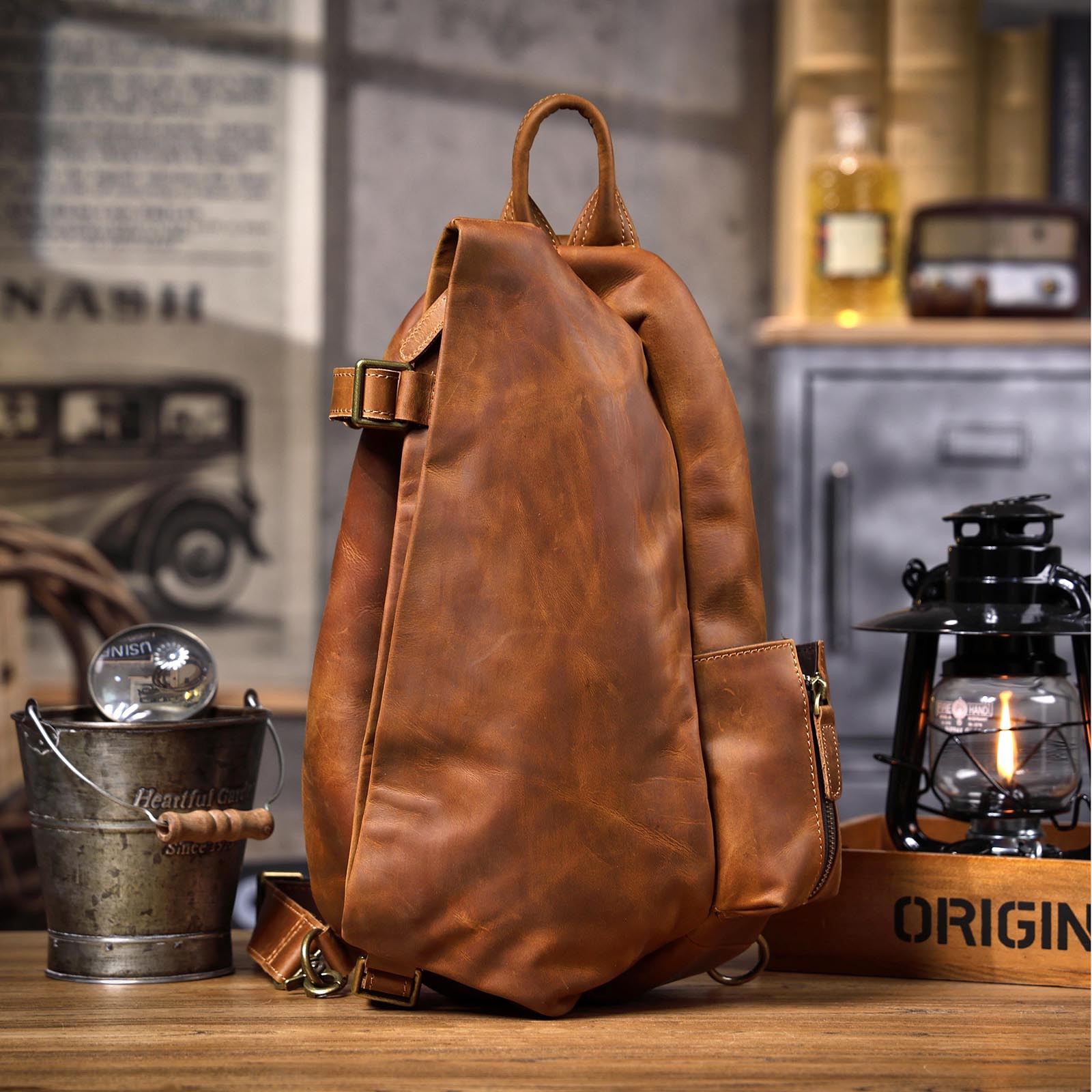 Bolso organizador Vintage de p - Travel Organizer Men reseña y precio